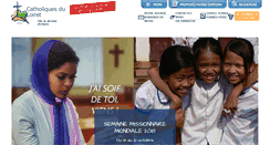Desktop Screenshot of orleans.catholique.fr