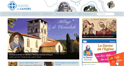 Desktop Screenshot of cahors.catholique.fr