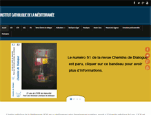 Tablet Screenshot of icm.catholique.fr
