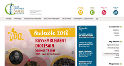 Desktop Screenshot of correze.catholique.fr