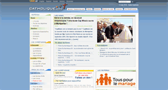 Desktop Screenshot of cec.catholique.org