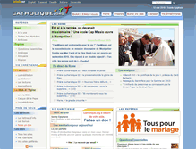 Tablet Screenshot of cec.catholique.org