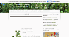 Desktop Screenshot of guyane.catholique.fr