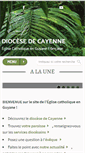 Mobile Screenshot of guyane.catholique.fr