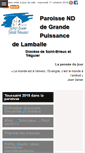 Mobile Screenshot of paroisse-lamballe.catholique.fr