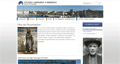 Desktop Screenshot of marseille.catholique.fr