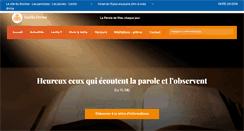 Desktop Screenshot of lectiodivina.catholique.fr