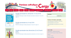 Desktop Screenshot of cergy.catholique.fr