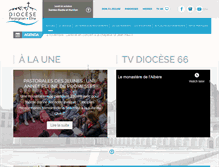 Tablet Screenshot of perpignan.catholique.fr